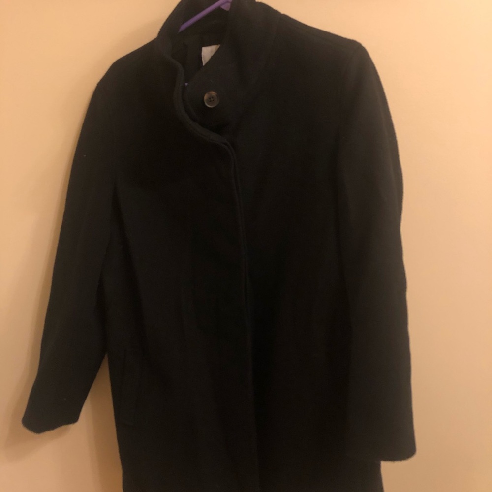 Black Maternity Winter Jacket